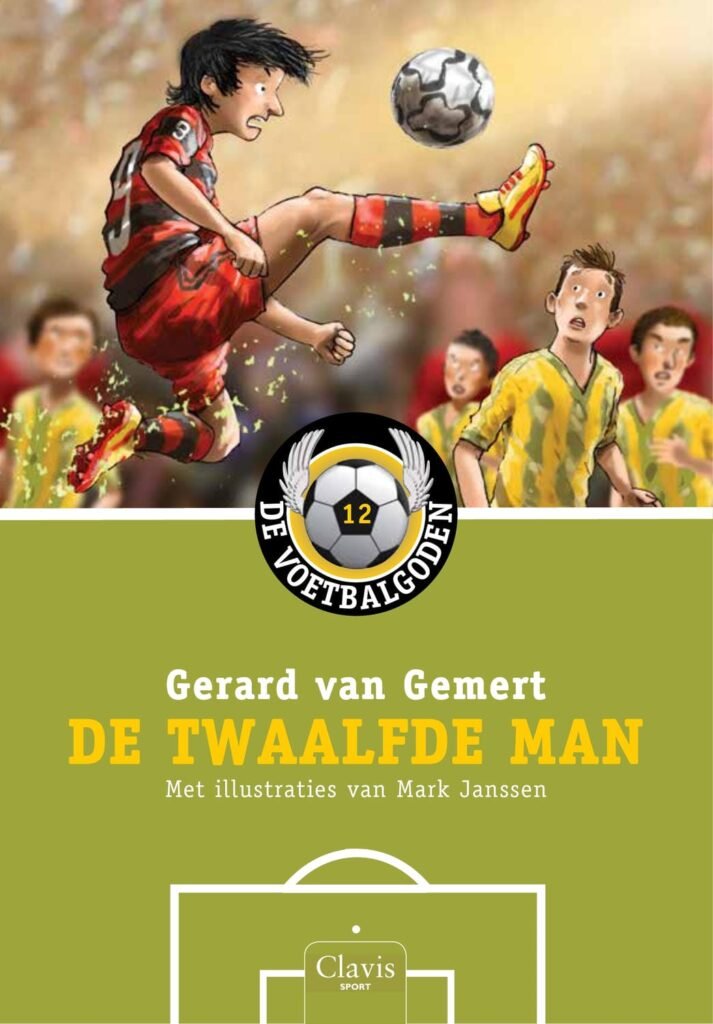 Ontdek het spannende avontuur van Stijn, Storm en hun vriendjes in 'De twaalfde man', een sportgerichte kinderboek vol spanning, vriendschap en doorzettingsvermogen! Deze leuke tienerroman is onderdeel van de populaire serie De Voetbalgoden en zorgt voor een aangrijpende ontdekking. Wanneer het jeugdelftal Kick '69 opnieuw in actie komt, wordt Jesper, de nieuwe aanwinst, plotseling geconfronteerd met moeilijkheden die buiten zijn controle liggen. Met hun sportieve kennis en teamgeest gaan Stijn, Storm en hun vriendjes op onderzoek uit om het mysterie te ontrafelen.In dit boek leer je de waarde van vriendschap en doorzettingsvermogen kennen en hoe deze essentiële levenslessen in praktijk worden gebracht. Het verhaal draait om voetbal, maar is veel meer dan dat: het gaat over het overwinnen van obstakles, werken aan een oplossing en samenwerken als team. De Voetbalgoden zijn er voor jonge sportliefhebbers die een spannende ontdekkingsslag willen beleven met hun favoriete spel. Ga jij mee op deze leuke avontuurlijke reis en ontdek de magie van 'De twaalfde man'! Als je houdt van sport, spanning en boeken waarin vriendschap en teamgeest centraal staan, dan ben je bij de juiste titel aanbeland.