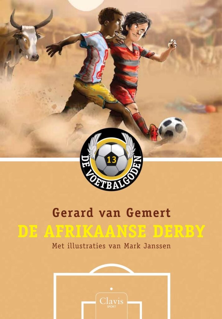 Ontdek de spanning en avontuur in 'De Afrikaanse derby', een sportgerichte kinderboek dat je tienerhart zal veroveren! Dit boeiende verhaal is geschreven door Gerard van Gemert, bekend van de succesvolle serie 'De Voetbalgoden'. In dit boek reizen Stijn en Storm mee met het eerste elftal van Kick'69 naar Kenia voor een internationaal toernooi. Hier ontmoeten ze Doelman Mosegi, die een intrigerende verleden heeft.Terwijl de jongens hun voetbalschuilnamen proberen te overwinnen, wordt hen gevraagd om mee te doen aan een belangrijke derby tegen het rivaliserend dorp van Mosegi. Maar er is meer aan de hand dan alleen sport: Stijn en Storm ontdekken dat Mosegi's familie werd gedwongen hun dorp te verlaten. Dit roept vragen op over vriendschap, doorzettingsvermogen en teamgeest.In dit boek leer je met deze jonge voetballers hoe je obstakels kunt overwinnen en je doelen kunt bereiken door samen te werken en elkaar te steunen. Vooral de sportthema's zijn in dit verhaal opvallend, maar ook de levenslessen die worden aangeboden maken 'De Afrikaanse derby' tot een echte aanrader voor tieners en young adults.Lees nu 'De Afrikaanse derby' en ontdek hoe je tienerhelden hun sportieve doelen bereiken en waardevolle lessen leren over vriendschap, doorzettingsvermogen en teamgeest.