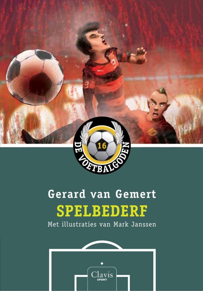 Sportboek voor kinderen en tieners: een spannend avontuur over vriendschap en doorzettingsvermogen.Ben jij een voetbalfan van 9 jaar of ouder? Dan is 'Spelbederf' uit de serie De Voetbalgoden van Gerard van Gemert waarschijnlijk voor jou. In dit sportgerichte kinderboek gaan de leden van de club Kick '69 op avontuur naar Rome om de terugwedstrijd van de halve finale van de Champions League te spelen tegen AS Roma. Stijn en zijn vriend Storm zullen alles in het werk stellen om met hun team te winnen, maar voor hen is er nog een veel grotere uitdaging aan de horizon. Hun vriendin Femke is ontvoerd en Stijn staat voor een enorm dilemma: kan hij iets doen wat hij zelf ondoenbaar vindt? Lees 'Spelbederf' om mee te maken hoe Stijn en Storm hun vriendschap testen, leren doorzettingsvermogen en teamgeest te tonen in het meest moeilijke moment van hun leven. Dit sportgerichte kinderboek is een leidraad voor jonge voetbalfans die zichzelf willen ontwikkelen tot echte kampioenen op en buiten het veld. Met 'Spelbederf' leer je dat doorzettingsvermogen, vriendschap en teamgeest de sleutel zijn tot overwinning in het leven.