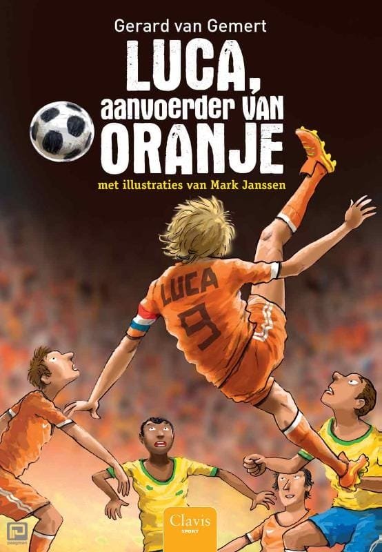 In het sportgerichte kinderboek 'Luca, aanvoerder van Oranje' ontdek je de fascinerende wereld van voetbal door de ogen van een wereldster. Gerard van Gemert brengt je in contact met Luca, de aanvoerder van Oranje die zich voorbereid op het WK voetbal in Brazilië.Met 'Luca, aanvoerder van Oranje' ontdek je wat het is om leider te zijn en om samen met een team succes te behalen. Doorgetrokken door de onverwachte vragen van buitenlanders tijdens een persconferentie, vertelt Luca een prachtig verhaal dat zowel spanning als humor bevat.Dit boek is meer dan alleen maar een sportroman; het gaat over vriendschap, doorzettingsvermogen en de teamgeest. Zelfs in moeilijke situaties blijven de Oranje-spelers bij elkaar staan en werken ze samen om hun doelen te bereiken.Het boek is opgenomen in de 'Luca' reeks en heeft als doelgroep tieners en young adults die een passie hebben voor sport, vooral voetbal. Gerard van Gemert spreekt hen aan met zijn vlotte en toegankelijke taal.Met dit boek word je ondergedompeld in de wereld van topsport en leer je wat het is om leider te zijn en om samen te werken naar een gemeenschappelijk doel. De thema's die worden behandeld zijn niet alleen maar relevant voor sport, maar ook voor het leven zelf: vriendschap, doorzettingsvermogen en teamgeest.