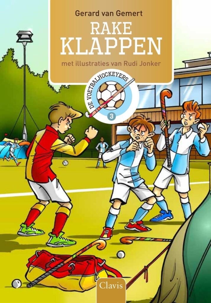 Een spannend avontuur vol sport en vriendenschap wacht in 'Rake klappen'! Dit boeiende kinderboek is onderdeel van de populaire serie 'De Voetbalhockeyers', geschreven voor sportfanaten en lolbroeken vanaf 9 jaar. De voetbalhockeyers doen mee aan een driedaags toernooi, maar tegenstanders die oneerlijk spelen zorgen voor een heuse strijd.In dit boek leer je Noud en zijn vrienden kennen, jongens met passie voor sport en die niet opgeven. Ze zijn gewend om nederlagen te slikken, maar wanneer ze beschuldigd worden van inbraak en vernieling, besluiten ze op eerherstel uit te gaan. Een spannende reis vol spanning, vriendschap en doorzettingsvermogen staat voor de deur.Lees 'Rake klappen' als je een boek zoekt met authenticiteit, realistische personages en thema's die relevant zijn voor jouw levenssituatie. Thema's zoals teamgeest, overwinning van obstakels en de waarde van vriendschap worden hier niet alleen besproken maar ook praktisch getoond door de voetbalhockeyers.Ben jij een fan van sportgerichte boeken? Of zoek je een leuke verhalen die met spanning en humor zijn geschreven? Dan is 'Rake klappen' dé uitdaging voor jou! Lees dit boek om te leren dat doorzettingsvermogen, vriendschap en teamgeest het verschil kunnen maken. Een aanrader voor sportfanaten en mensen die een inspirerende levensles willen lezen.