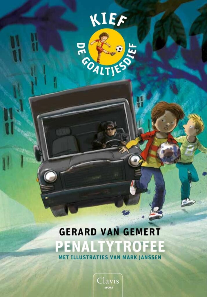 Kijk uit naar Penaltytrofee, het spannende nieuwste boek van Gerard van Gemert in zijn geliefde serie Kief de goaltjesdief! Dit sportgerichte kinderboek is een must-have voor jonge voetbalfans en liefhebbers van spannende verhalen.In Penaltytrofee staat het onderscheidingsvermogen centraal: wie weet het juiste moment om te schieten? En waarom moet je soms jezelf over laten gaan om de ander te helpen? Kief, de held uit de serie De Voetbalgoden, leert ons dat sport niet alleen gaat om winnen of verliezen, maar vooral om vriendschap en teamgeest.In dit boek ontdekken we weer een nieuwe uitdaging voor Kief. Met zijn gezellige vriendengroep - de Goaltjesdiefjes - moet hij het opnemen tegen een sterkere tegenstander. Maar wanneer de spanningen hoog oplaaien, zal Kief zien dat doorzettingsvermogen en teamgeest het onderscheid maken tussen winst en nederlaag.Penaltytrofee is geschikt voor tieners vanaf 7 jaar die een leuke sportroman willen lezen. Dit boek past perfect in de serie De Voetbalgoden, maar kan ook los worden gelezen. Kijk uit naar dit boek als je houdt van spannende verhalen met een sterke focus op vriendschap en doorzettingsvermogen!