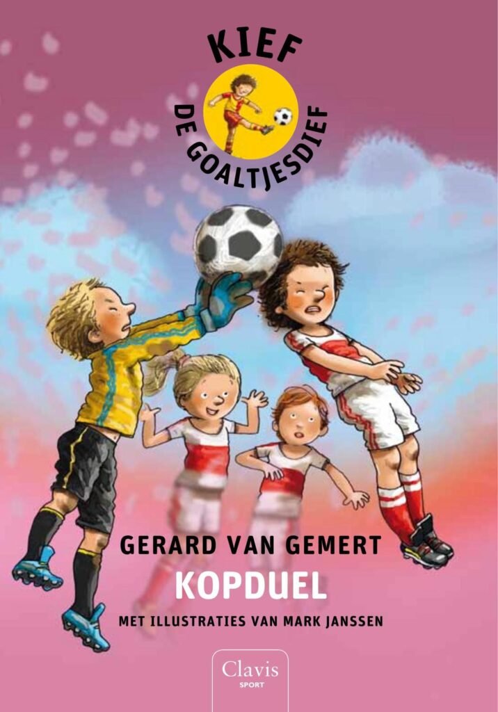 In het wereldje van sportboeken vind je weinig boeken die zo meeslepend en spannend zijn als "Kopduel" van Gerard van Gemert. Dit kinderboek uit de succesvolle serie "Kief de goaltjesdief" is bedoeld voor tieners en young adults, maar het zal zeker ook oudere lezers meelezen bij de boeiende verhalen die zich afspelen op de velden.In "Kopduel" ontdek je Daan Kiefsma, beter bekend als Kief de goaltjesdief. Hij leidt een gelukkig leven met zijn vriend Remy, waarin voetbal en lol voorop staan. Maar wanneer hun trainer Meester Rien geblesseerd wordt, staat het elftal voor een moeilijke beslissing: wie kan hen nu helpen doorzetten naar de top?Met deze vraag in zijn hoofd bedenkt Kief een radicale oplossing. Zijn vader vertelt hem namelijk over zwerver Willem, die jaren geleden als voetballer bekendstond om zijn vaardigheid en doelgerichtheid. Maar wil Remy daar echt bij helpen? En hoe zullen ze het jeugdelftal van topclub FC Aetsveld te lijf gaan?In "Kopduel" leer je dat vriendschap, doorzettingsvermogen en teamgeest de sleutel zijn tot succes. De levenslessen die Gerard in dit boek aanbiedt, zullen je motiveren om zelf ook doelen na te streven, mocht je tegen obstakels aanlopen. Het verhaal van "Kopduel" is spannend en meeslepend, met een plot die nergens opziet. Ben jij klaar voor een avontuur dat niet alleen over sport gaat? Lees dan nu "Kopduel", de meest recente editie uit de serie van Gerard van Gemert.